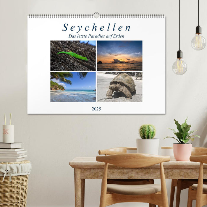 Seychellen - Das letzte Paradies auf Erden (CALVENDO Wandkalender 2025)