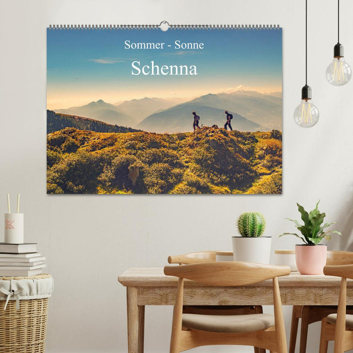 Sommer - Sonne - Schenna (CALVENDO Wandkalender 2025)