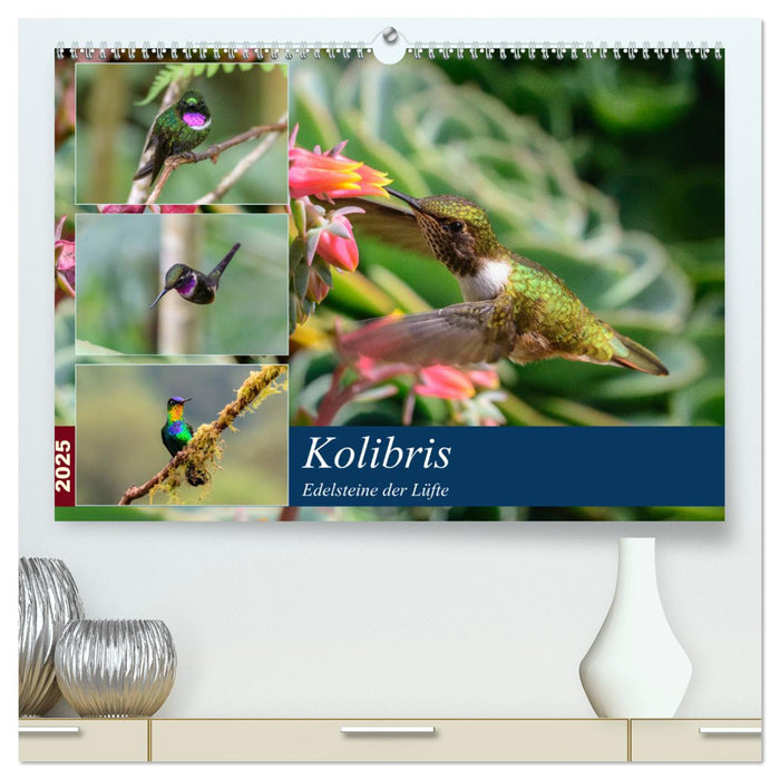 Kolibris - Edelsteine der Lüfte (CALVENDO Premium Wandkalender 2025)