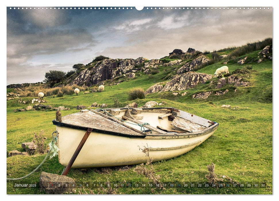 Irland - Zauberhafte Insel in grün (CALVENDO Premium Wandkalender 2025)