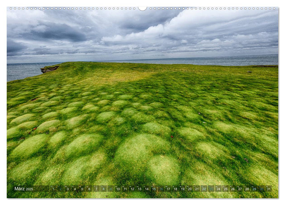 Irland - Zauberhafte Insel in grün (CALVENDO Premium Wandkalender 2025)