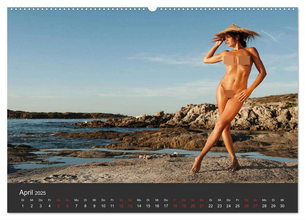 Aktfotografie am Meer (CALVENDO Premium Wandkalender 2025)