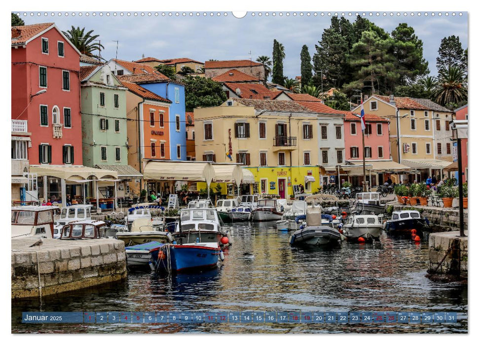 Inselwelt Cres & Losinj (CALVENDO Premium Wandkalender 2025)