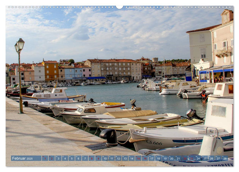 Inselwelt Cres & Losinj (CALVENDO Premium Wandkalender 2025)