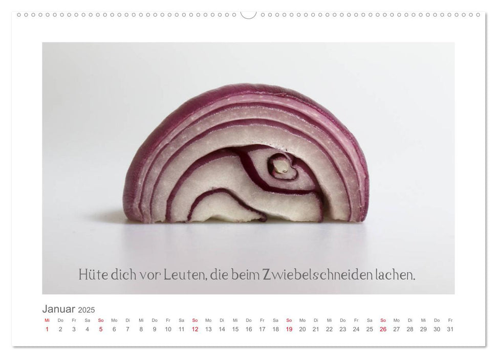 FunnyFood (CALVENDO Wandkalender 2025)