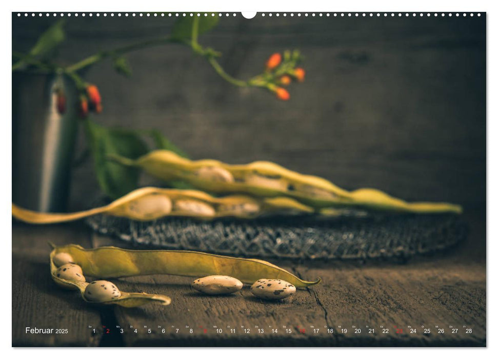 Gemüse und Co. Stillleben (CALVENDO Wandkalender 2025)