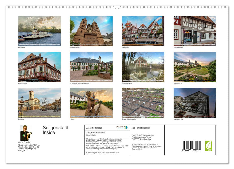 Seligenstadt Inside (CALVENDO Premium Wandkalender 2025)