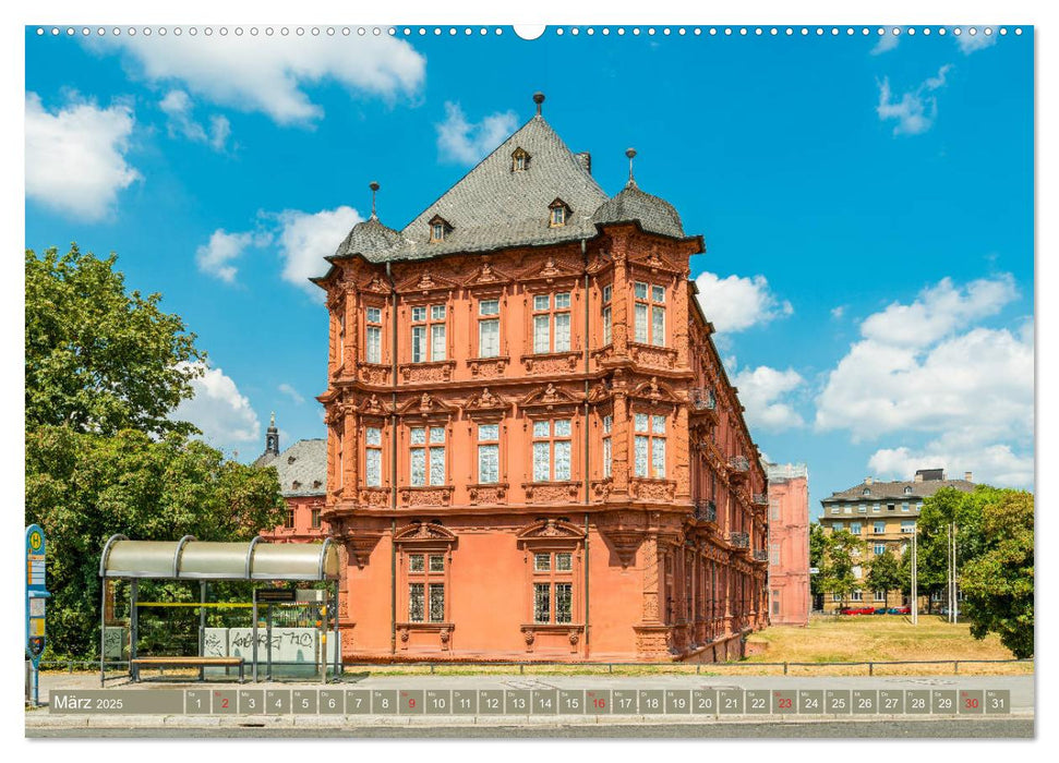 Goldiges Mainz (CALVENDO Premium Wandkalender 2025)