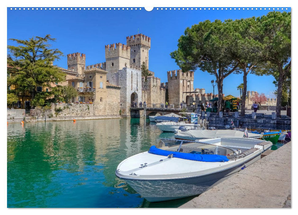 Gardasee, das Paradies im Norden Italiens (CALVENDO Premium Wandkalender 2025)