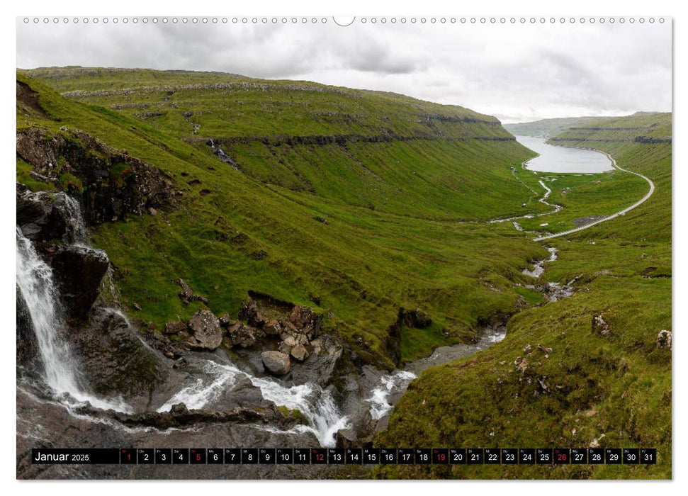 Landschaften Der Färöer (CALVENDO Premium Wandkalender 2025)