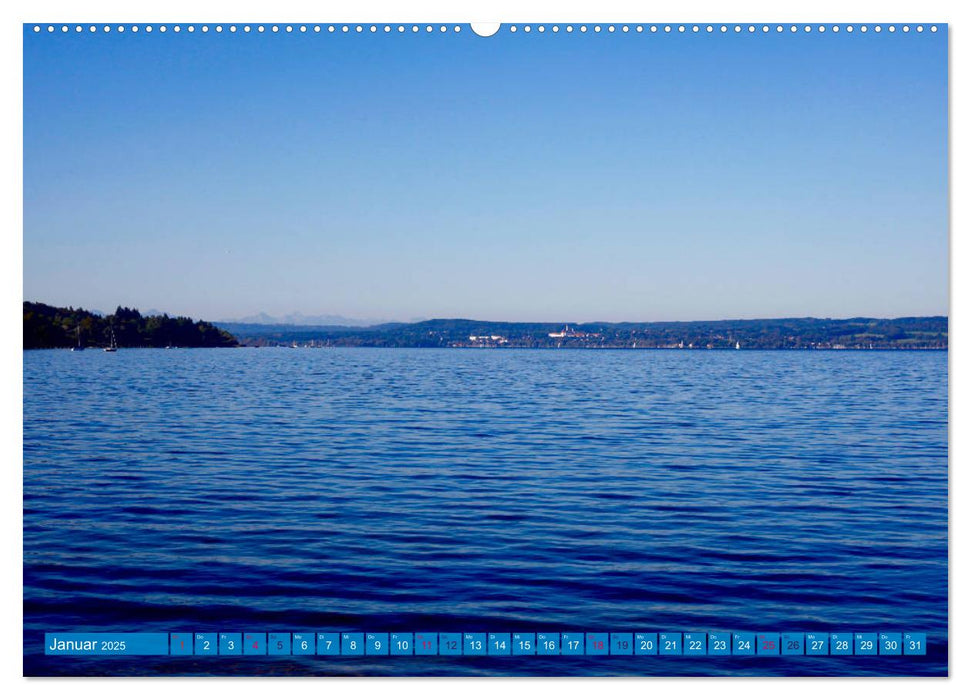 Der Ammersee (CALVENDO Premium Wandkalender 2025)