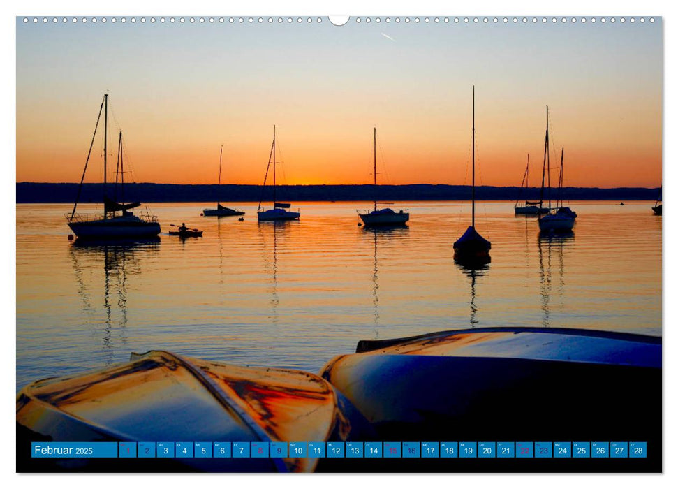 Der Ammersee (CALVENDO Premium Wandkalender 2025)