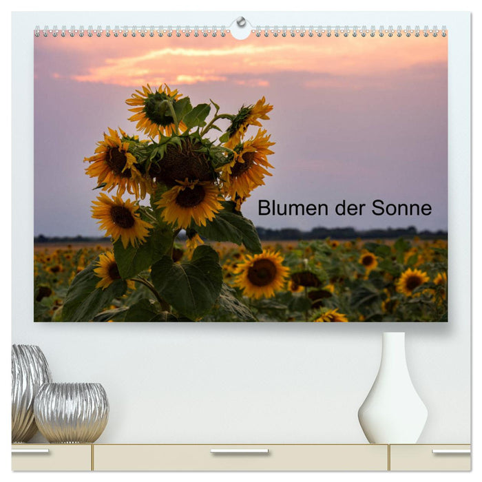 Blumen der Sonne (CALVENDO Premium Wandkalender 2025)