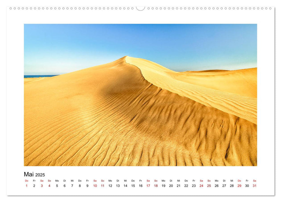 Gran Canaria - Maspalomas Dünen (CALVENDO Wandkalender 2025)