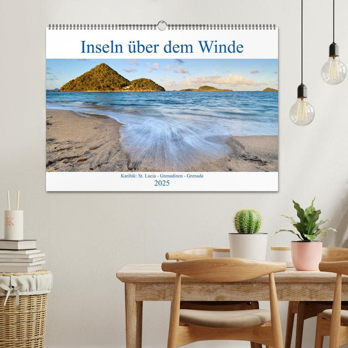 Inseln über dem Winde (CALVENDO Wandkalender 2025)