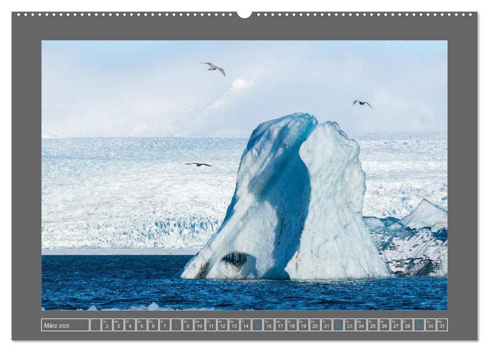 63° North - The spirit of Iceland (CALVENDO Premium Wandkalender 2025)