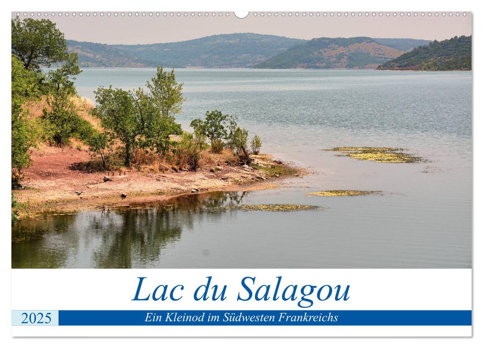 Lac du Salagou - Ein Kleinod im Südwesten Frankreichs (CALVENDO Wandkalender 2025)