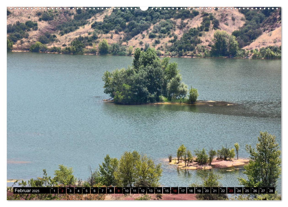 Lac du Salagou - Ein Kleinod im Südwesten Frankreichs (CALVENDO Wandkalender 2025)