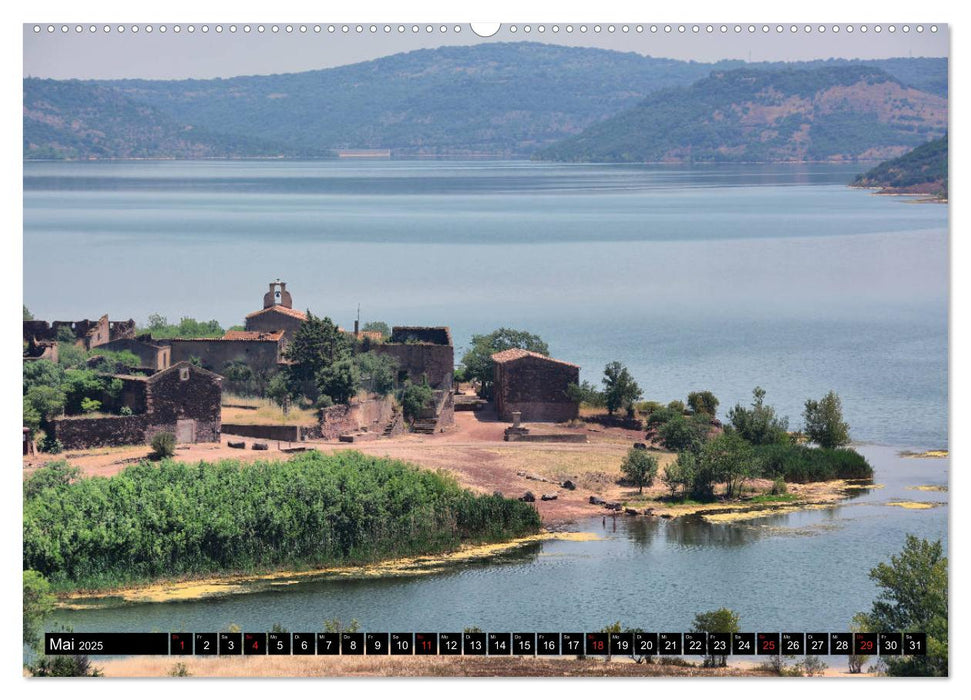 Lac du Salagou - Ein Kleinod im Südwesten Frankreichs (CALVENDO Wandkalender 2025)