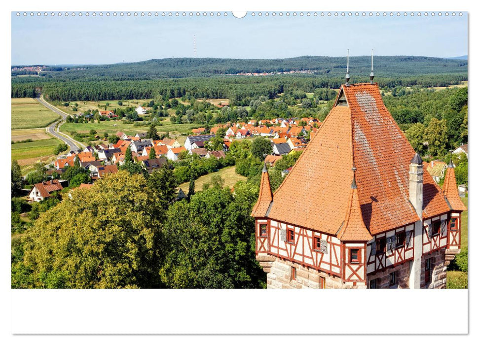 Brombachsee und Umgebung (CALVENDO Premium Wandkalender 2025)