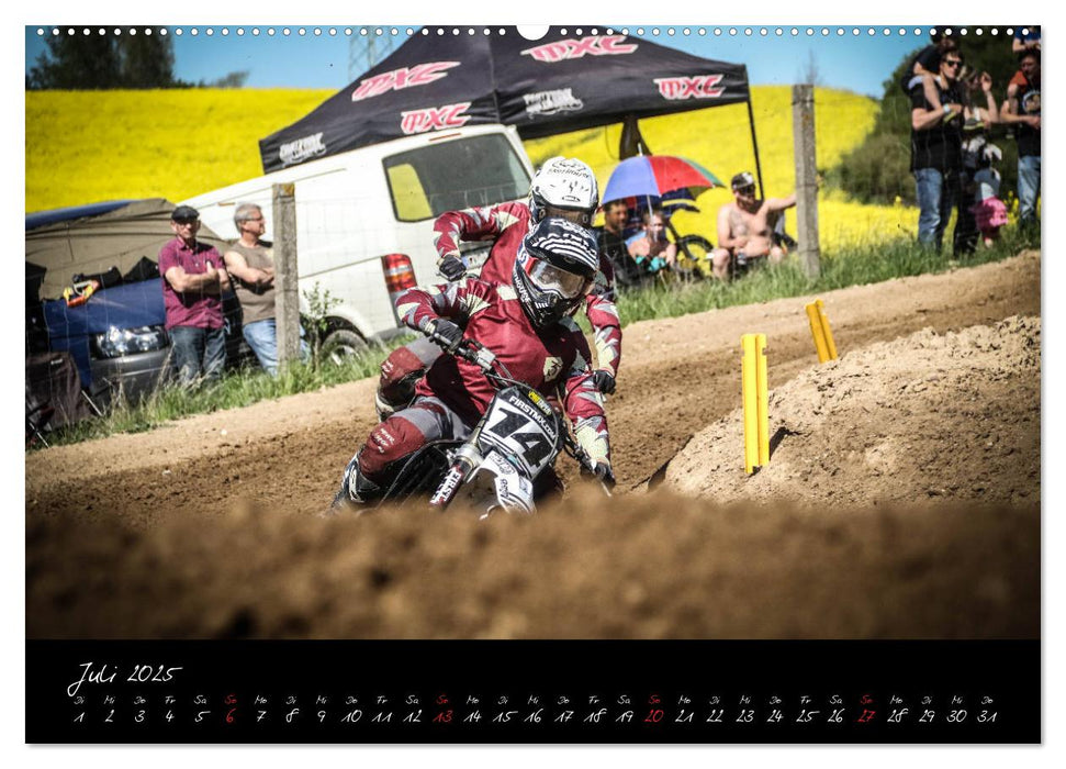 Motocross Racing 2025 (CALVENDO Premium Wandkalender 2025)