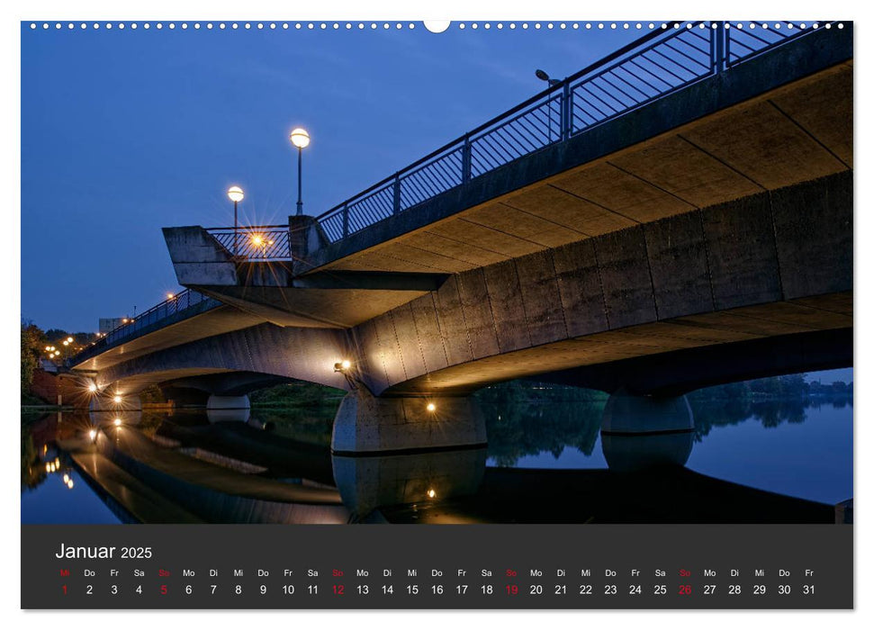 Münster mit Licht (CALVENDO Premium Wandkalender 2025)