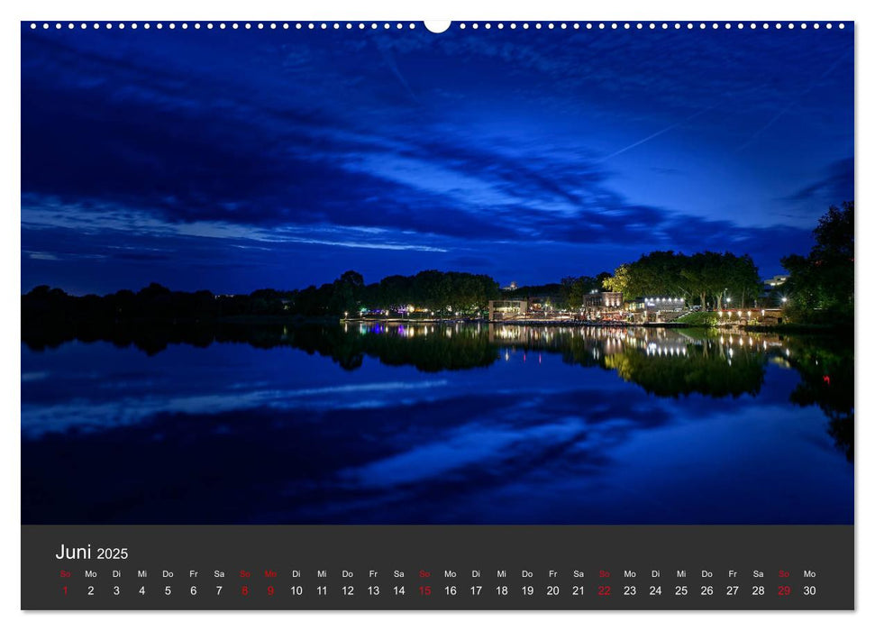 Münster mit Licht (CALVENDO Premium Wandkalender 2025)