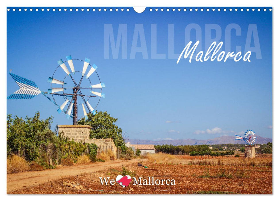 Mallorca, Mallorca (CALVENDO Wandkalender 2025)