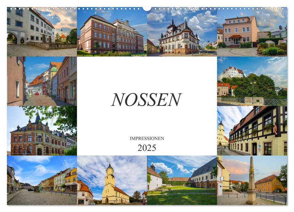 Nossen Impressionen (CALVENDO Wandkalender 2025)