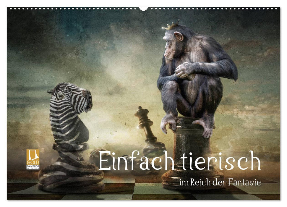 Einfach tierisch im Reich der Fantasie (CALVENDO Wandkalender 2025)