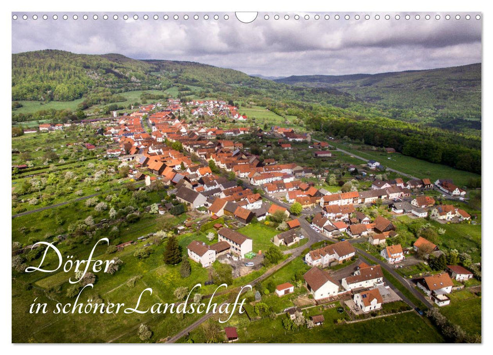 Dörfer in schöner Landschaft (CALVENDO Wandkalender 2025)