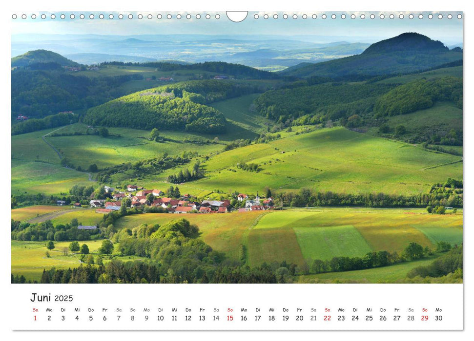 Dörfer in schöner Landschaft (CALVENDO Wandkalender 2025)