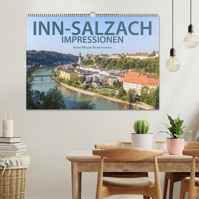 Inn-Salzach-Impressionen (CALVENDO Wandkalender 2025)