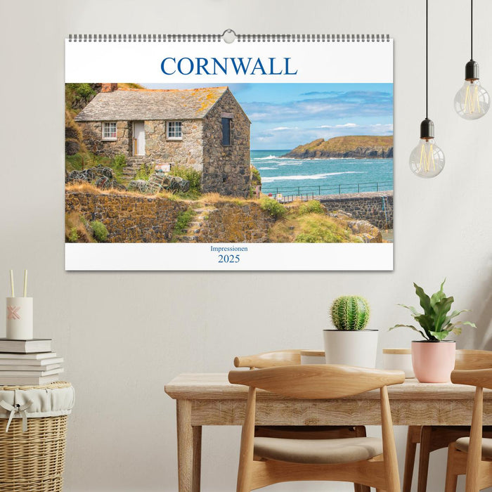 Cornwall Impressionen (CALVENDO Wandkalender 2025)