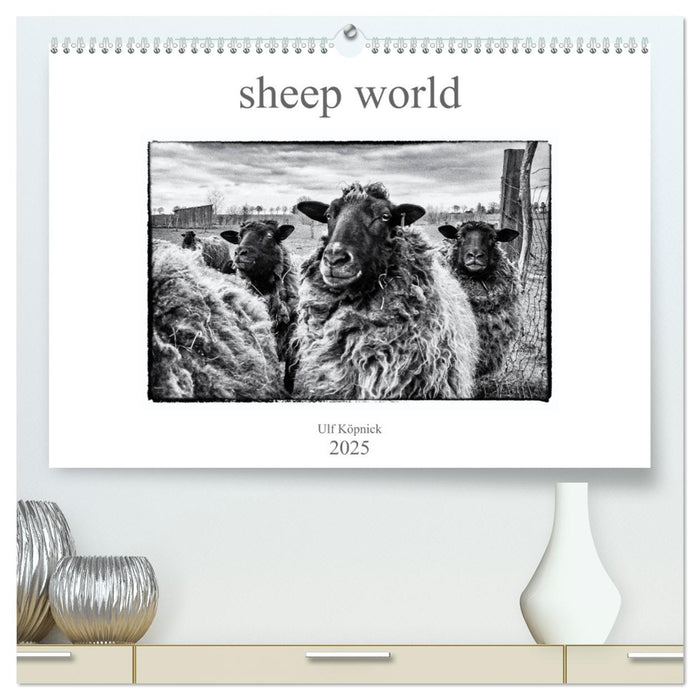 sheep world (CALVENDO Premium Wandkalender 2025)