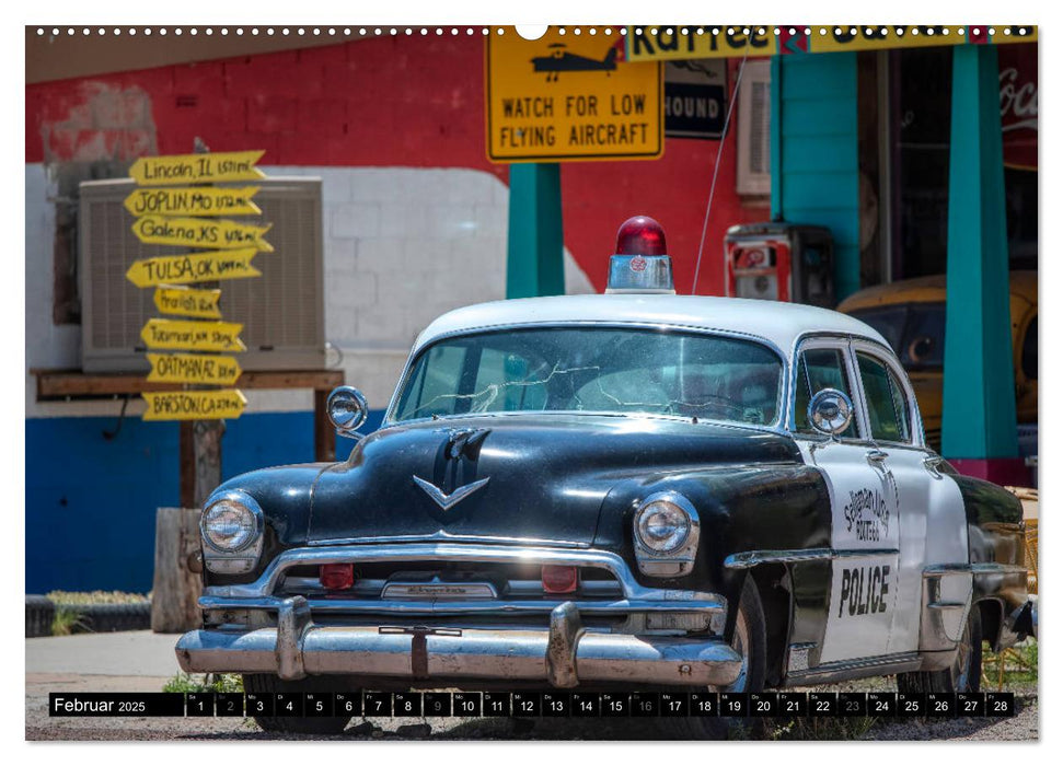 Go west Route 66 (CALVENDO Premium Wandkalender 2025)