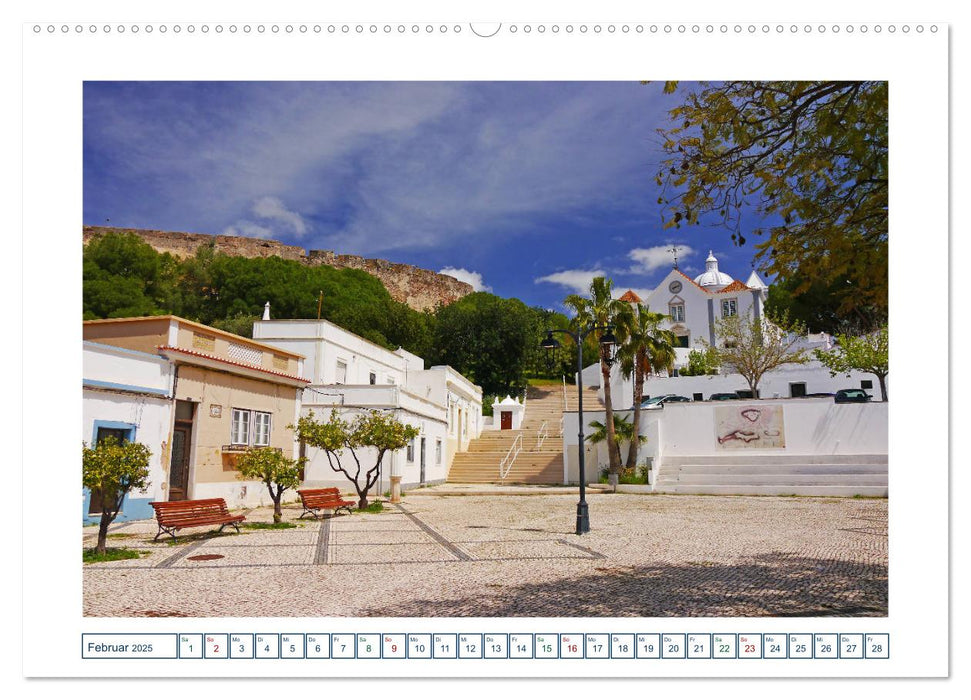 Portugal. Die Algarve zwischen Faro und Castro Marim (CALVENDO Wandkalender 2025)