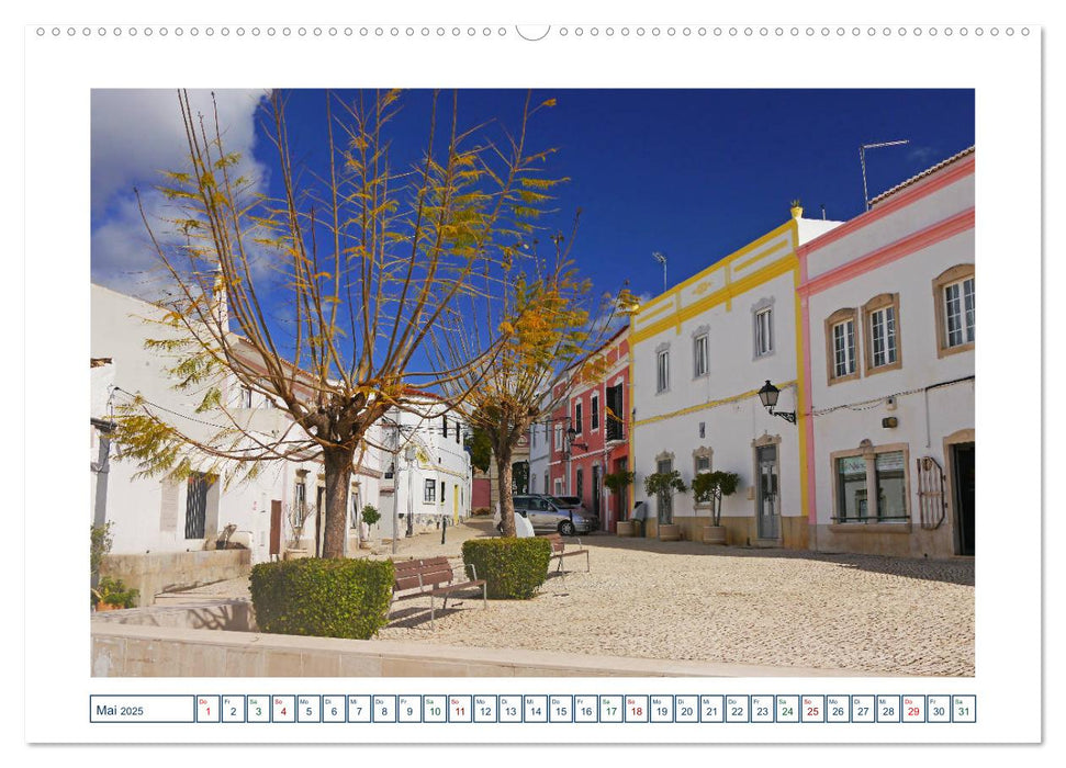 Portugal. Die Algarve zwischen Faro und Castro Marim (CALVENDO Wandkalender 2025)