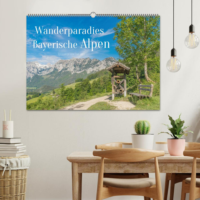 Wanderparadies Bayerische Alpen (CALVENDO Wandkalender 2025)