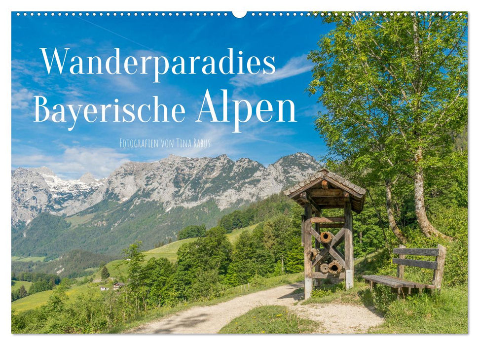 Wanderparadies Bayerische Alpen (CALVENDO Wandkalender 2025)