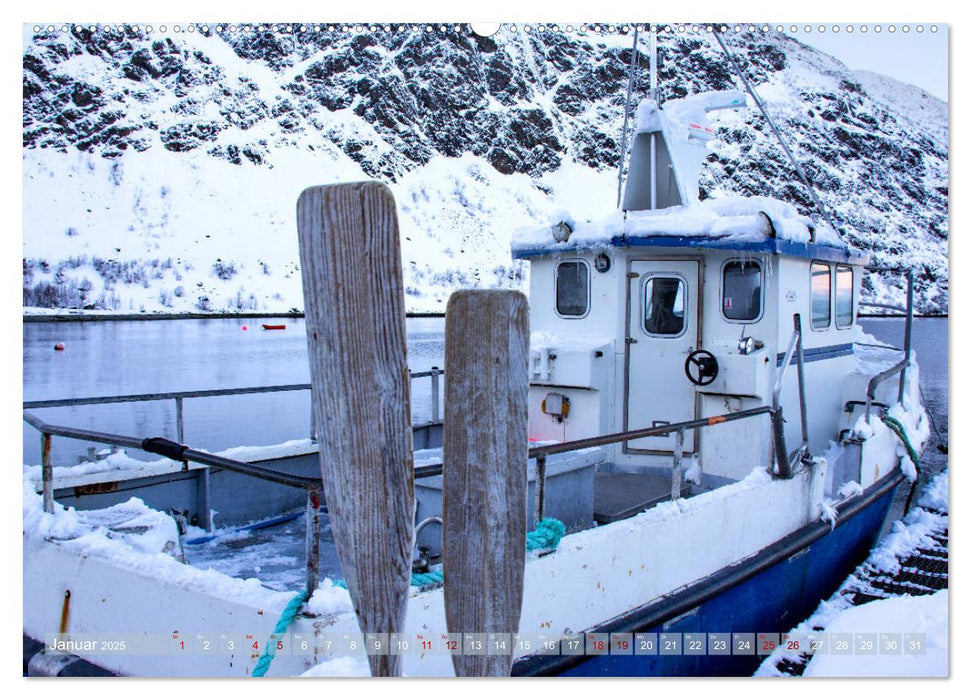 Lyngener Alpen Nord-Norwegen (CALVENDO Premium Wandkalender 2025)