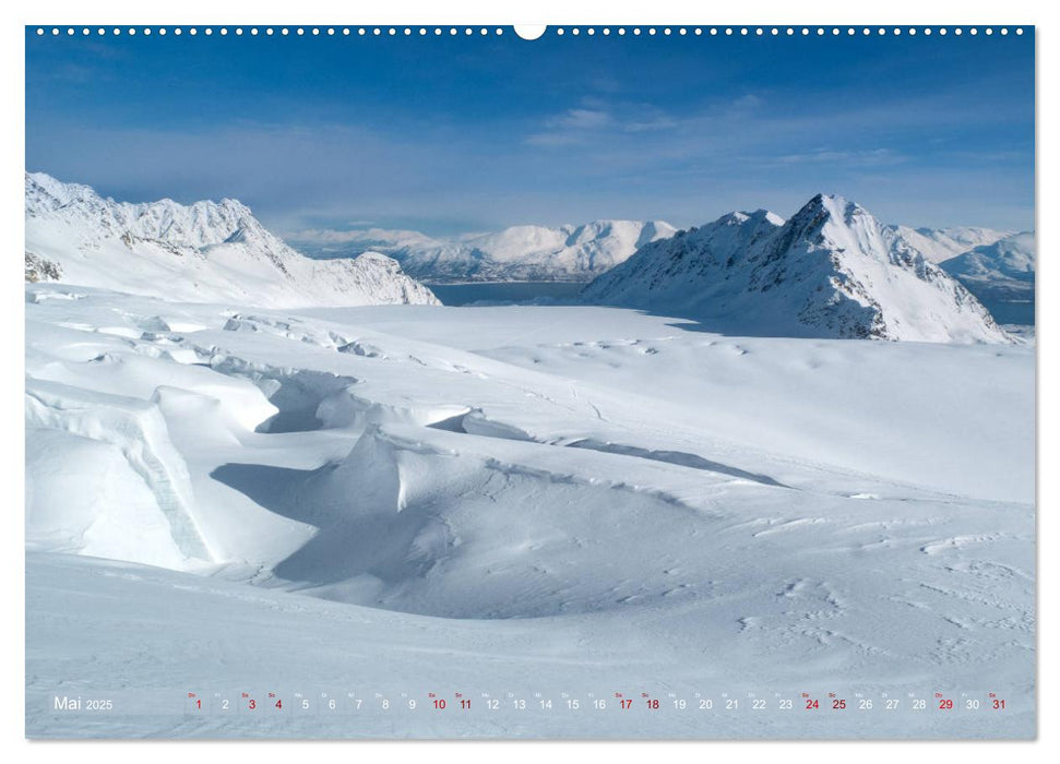 Lyngener Alpen Nord-Norwegen (CALVENDO Premium Wandkalender 2025)