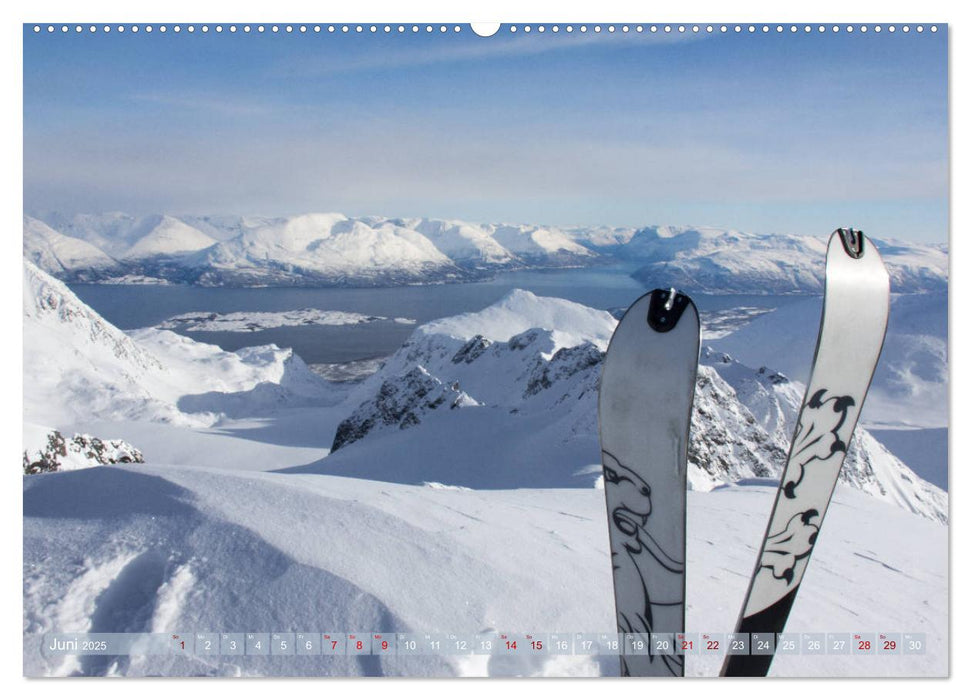 Lyngener Alpen Nord-Norwegen (CALVENDO Premium Wandkalender 2025)