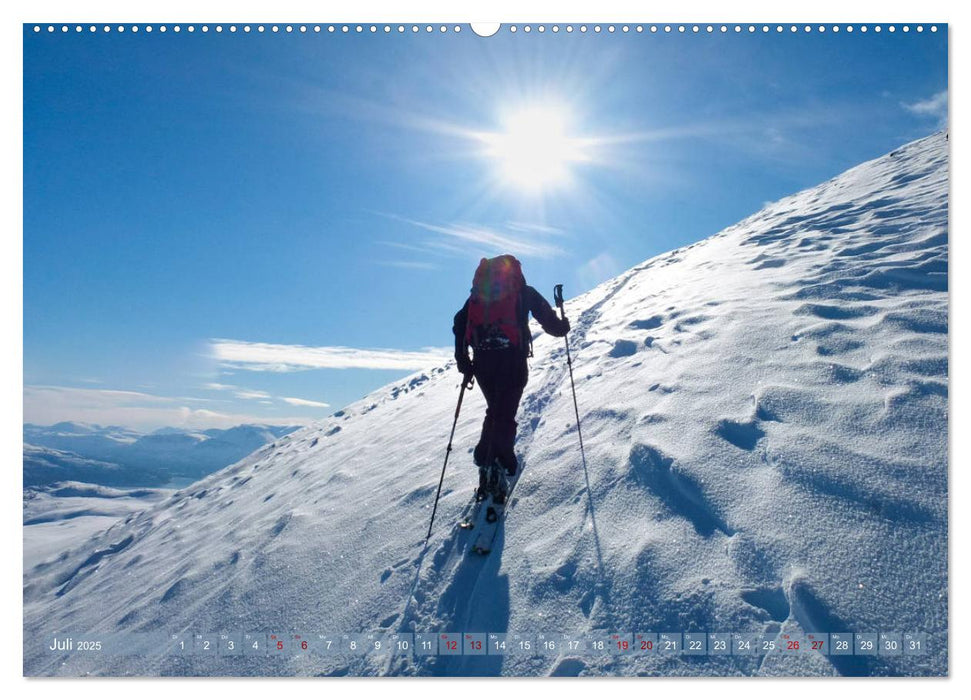 Lyngener Alpen Nord-Norwegen (CALVENDO Premium Wandkalender 2025)