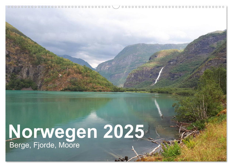 Norwegen 2025 - Berge, Fjorde, Moore (CALVENDO Wandkalender 2025)