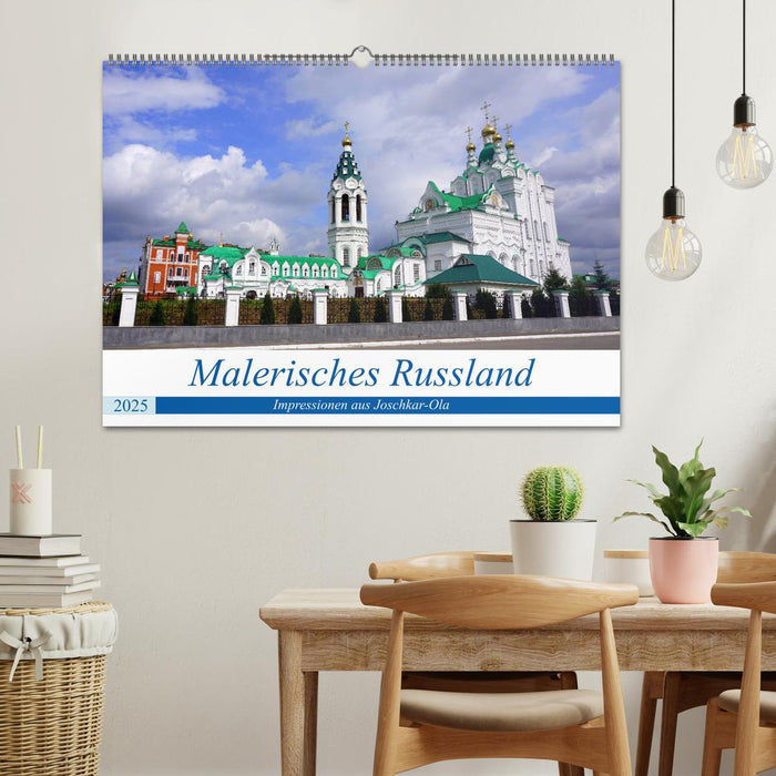 Malerisches Russland - Impressionen aus Joschkar-Ola (CALVENDO Wandkalender 2025)