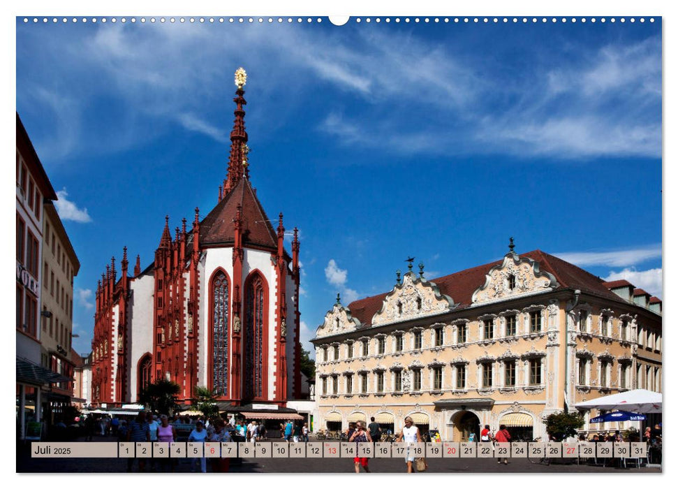 WÜRZBURG - ALTSTADT IMPRESSIONEN (CALVENDO Premium Wandkalender 2025)