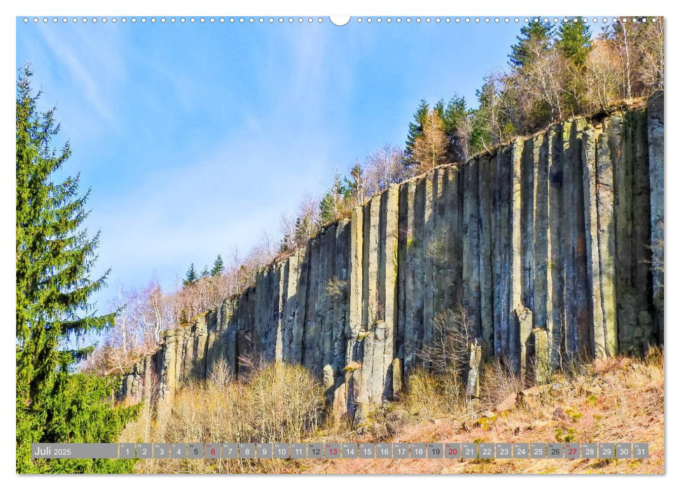 Wandern im Erzgebirge (CALVENDO Premium Wandkalender 2025)