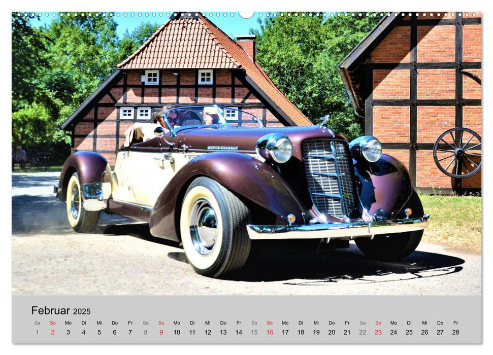 Oldtimer on Tour (CALVENDO Premium Wandkalender 2025)