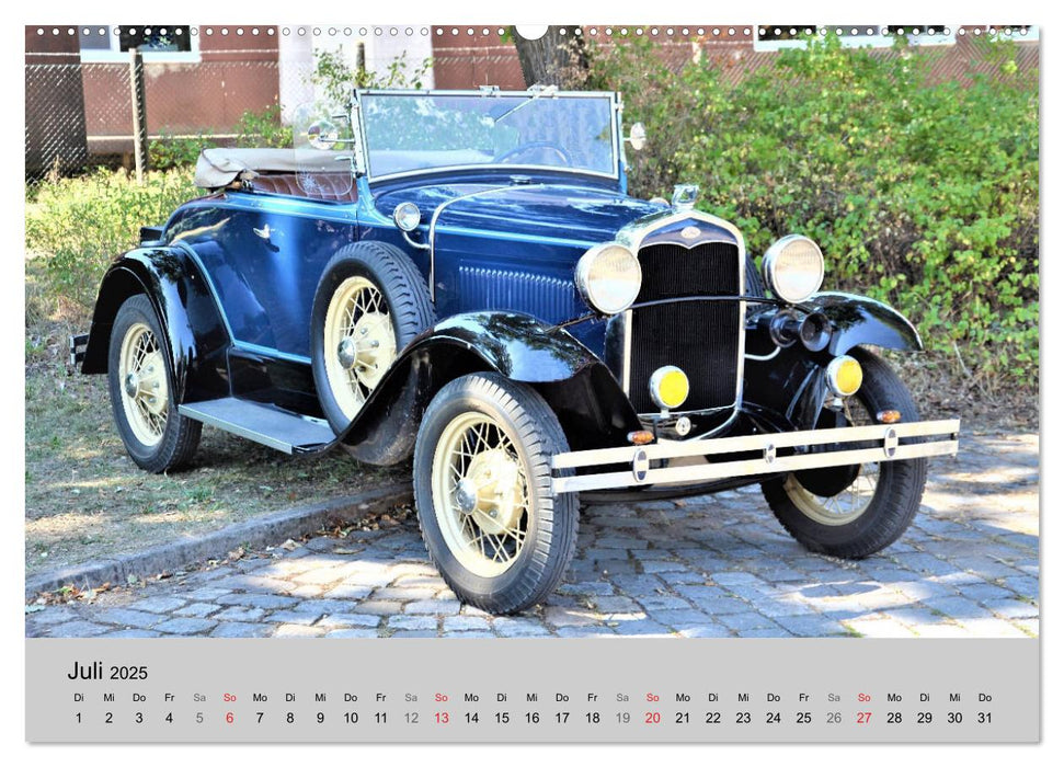 Oldtimer on Tour (CALVENDO Premium Wandkalender 2025)